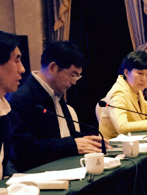 中国文联出版社社长朱庆先生发言