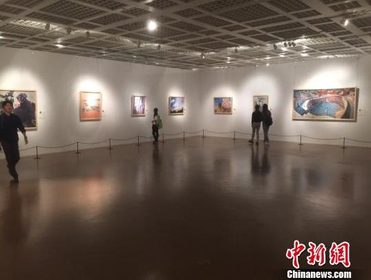 彩绘丝路·中国当代著名美术家作品展上海启幕