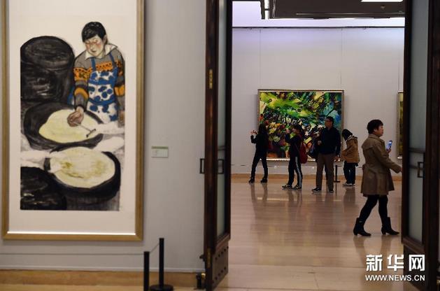 ����������̬���ƻ滭��Ʒչ�ھ���Ļ