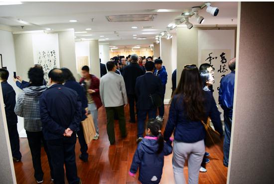 “岁月墨痕——赵国柱书法作品展”在北京荣宝斋美术馆隆重举办