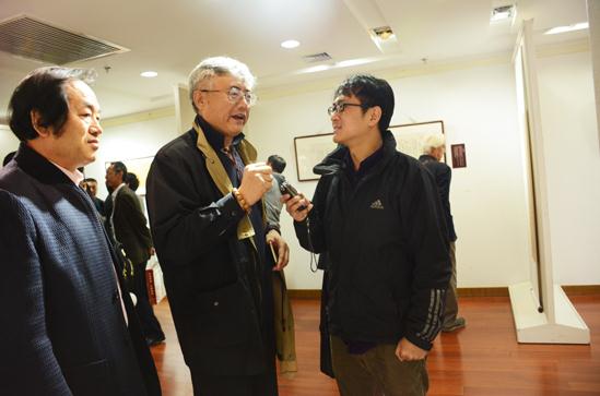 “岁月墨痕——赵国柱书法作品展”在北京荣宝斋美术馆隆重举办