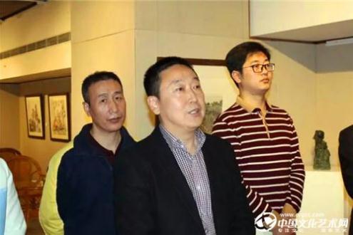 笔者心也学院书画邀请展在天健画廊举办