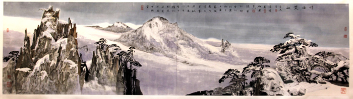 《情满黄山》于志学携诸弟子合作
