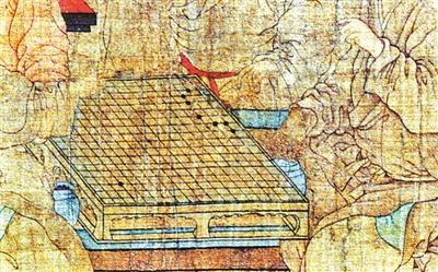一幅名画所掩饰的残酷宫斗:画中藏不合理七星棋局