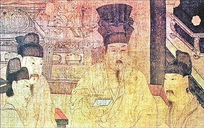 一幅名画所掩饰的残酷宫斗:画中藏不合理七星棋局
