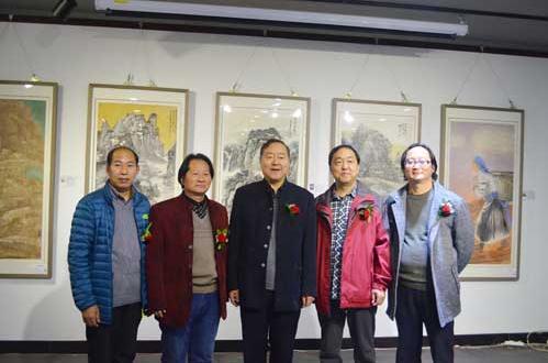 “墨染幽佲——中国当代国画联展”在北京收藏天下艺术馆开幕