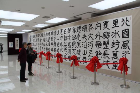 吴巍首次率弟子在北京举办简帛书法师生联展