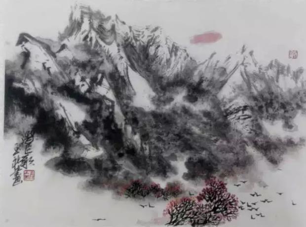 �������½�С��ɽˮ����Ʒչ�����Ļ