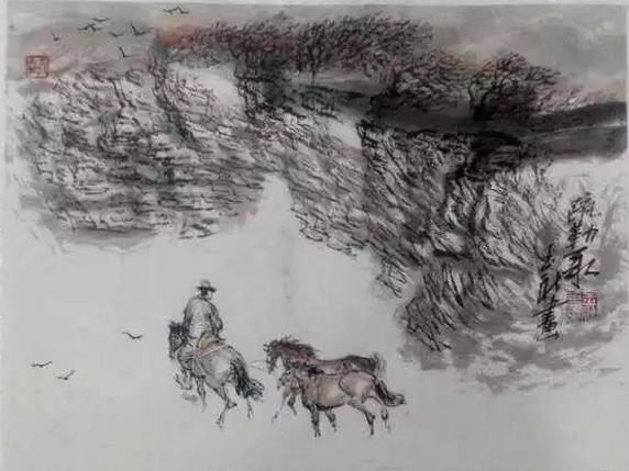 �������½�С��ɽˮ����Ʒչ�����Ļ