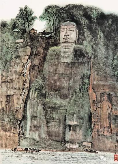 李可染山水写生作品欣赏(李可染画院藏)