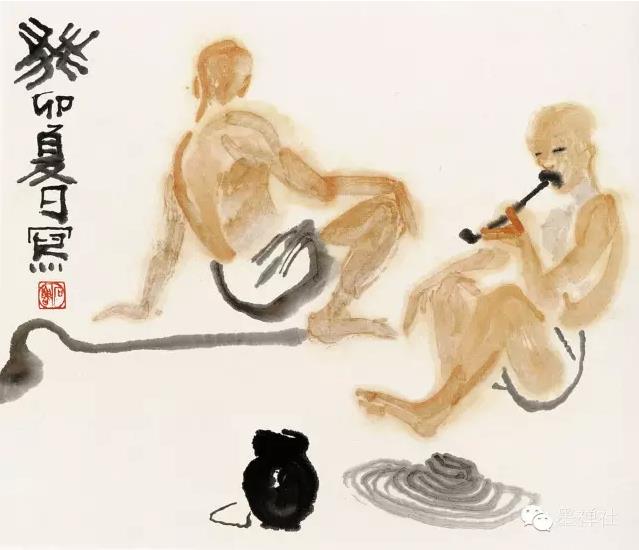 大师风采:石鲁生活、艺术散记