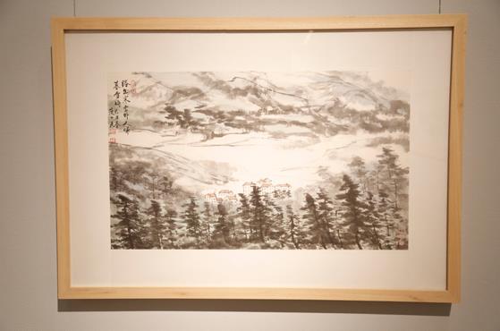 ��һ���й�ɽˮ��չ�����й������ݣ���ͼ��