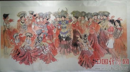 第二届中华之光全国书画展在京启幕