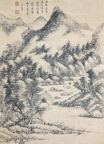 董其昌改变了中国山水画的实质