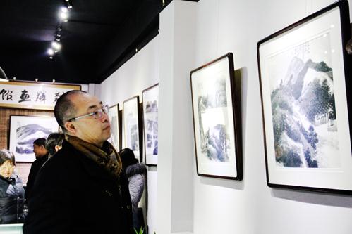 ���������ӡ����Ž���ʫ�黭ӡСƷչ����̫ԭ��Ļ