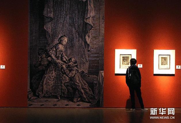 ŷ��ͭ�滭չ���Ϻ���Ļ