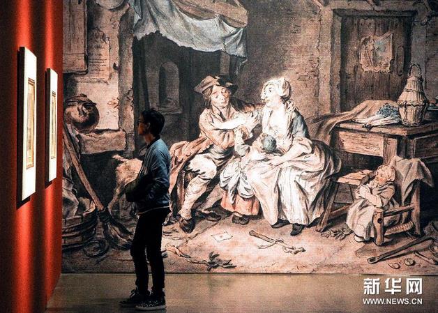 ŷ��ͭ�滭չ���Ϻ���Ļ