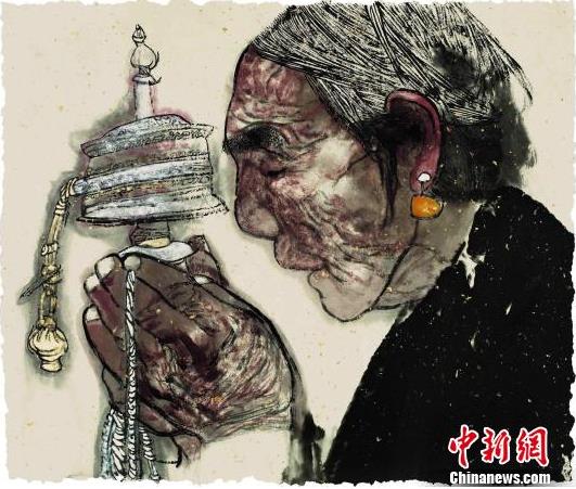 Ԭ��������Ļ滭��Ʒչ�ھ���Ļ