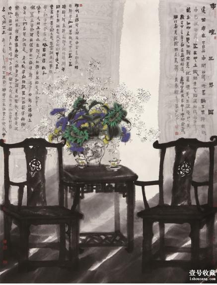 山水花鸟交相辉映 “张军、魏金修中国画展”亮相武汉
