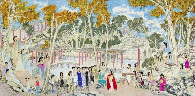 �������״�ְҵѧԺ��ʦ�滭��Ʒչ��Ļ