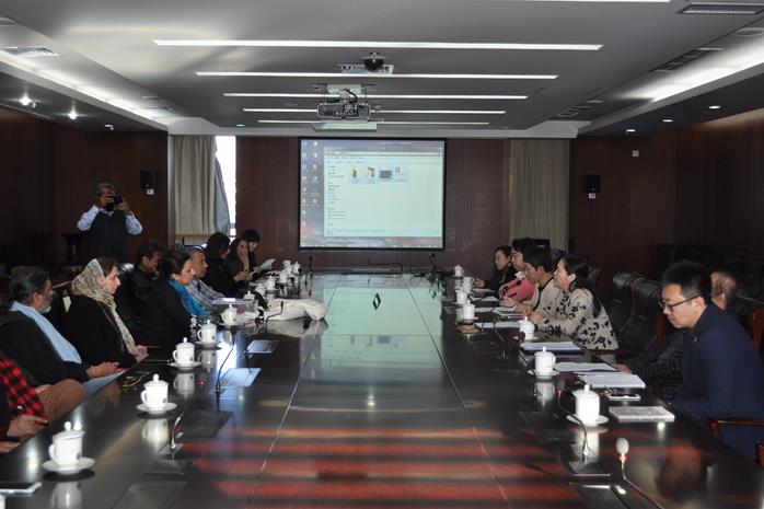 巴基斯坦艺术家代表团到访中国美协