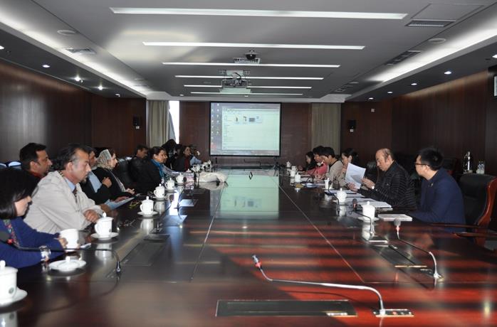 巴基斯坦艺术家代表团到访中国美协