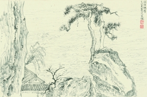 《钱塘听涛》 林海钟