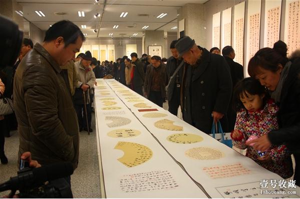 “墨舞白云”魏启荣书法展亮相湖北省图书馆