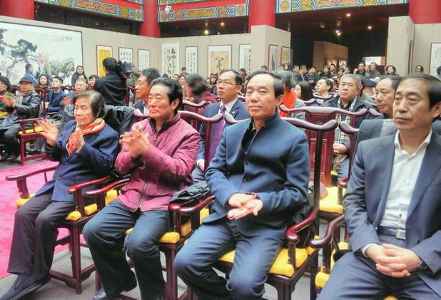 书画家在京纪念朱德同志诞辰129周年