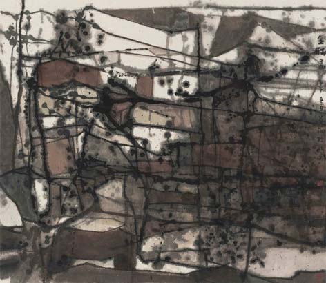 �컪��ˮī����չ�ڱ�����Ժ��������Ļ