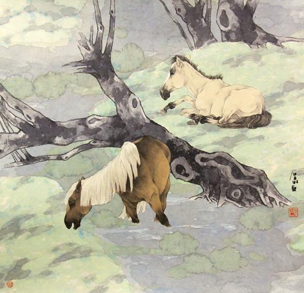 ����˿·ī���Ͻ����Ͻ�����ɷ��黭�㱨չ