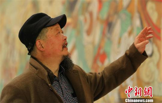 湖北画家17年面壁临摹出永乐宫壁画