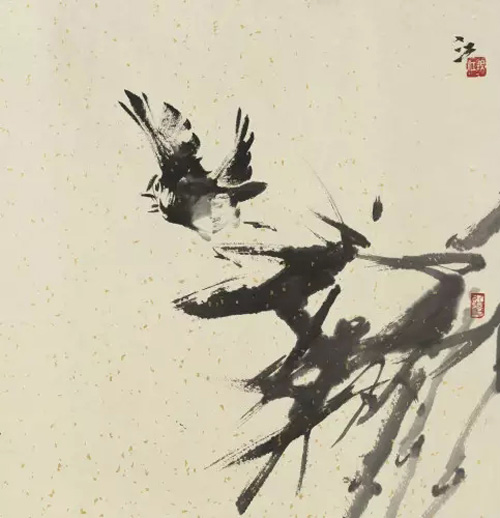 “三级片”演员徐锦江画作 另诸多画家汗颜