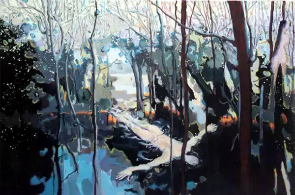 “三级片”演员徐锦江画作 另诸多画家汗颜