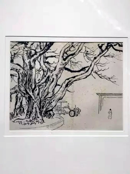 “三级片”演员徐锦江画作 另诸多画家汗颜