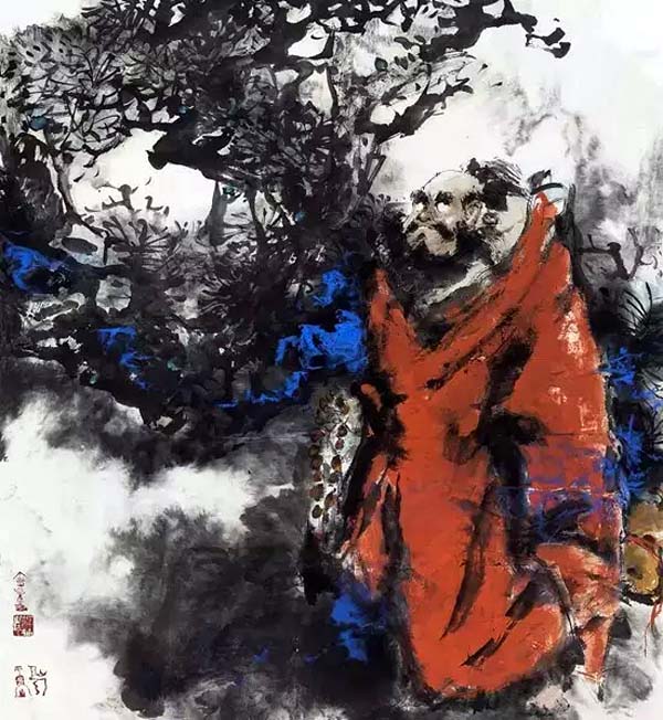 “三级片”演员徐锦江画作 另诸多画家汗颜