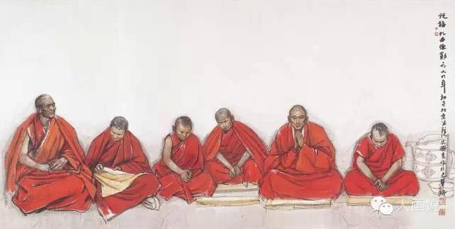 《祝福扎西德勒》 1994年 史国良作品
