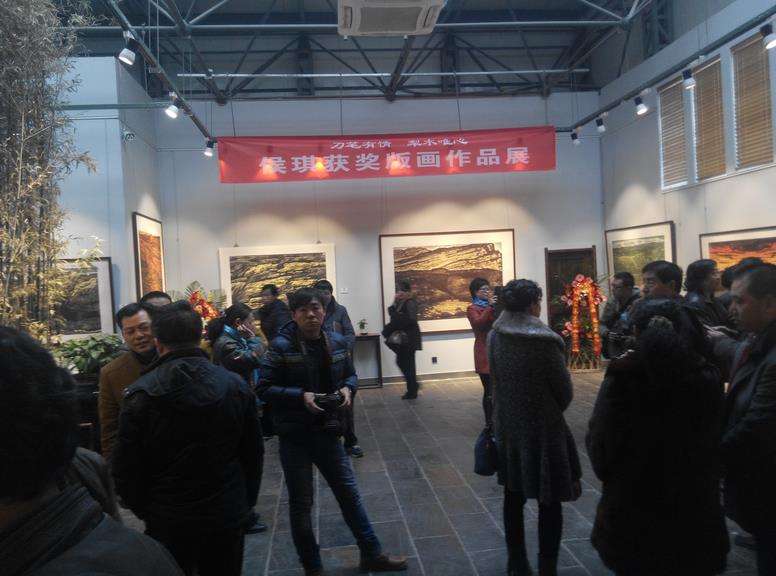 �����񽱰滭��Ʒչ��ɽ��̫ԭ��Ļ