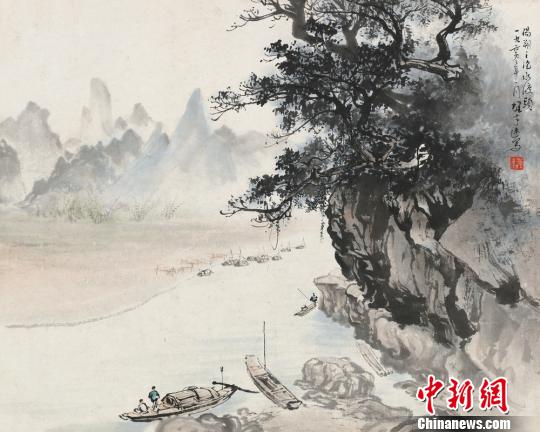 岭南画派大师关山月黎雄才50余件作品将拍卖