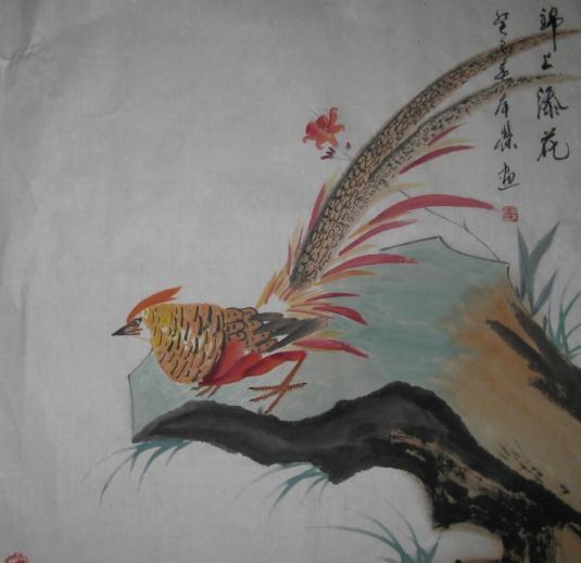 著名书画家贺本荣艺术之路(组图)
