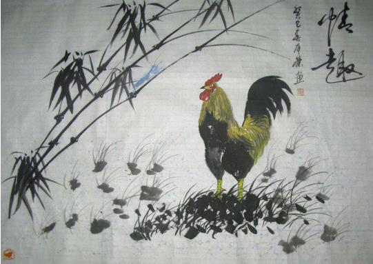 著名书画家贺本荣艺术之路(组图)