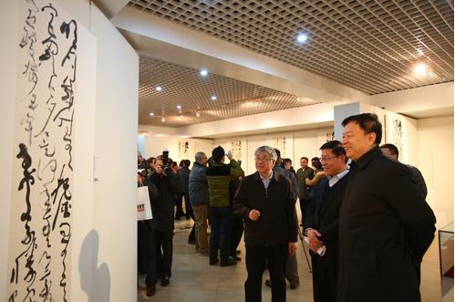 “墨舞苍穹”封俊虎草书艺术展落下帷幕