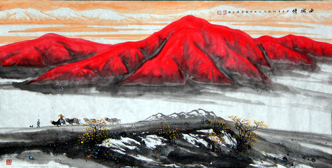 画家陈正义山水画作品选登2