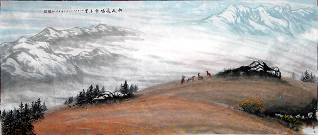 画家陈正义山水画作品选登5