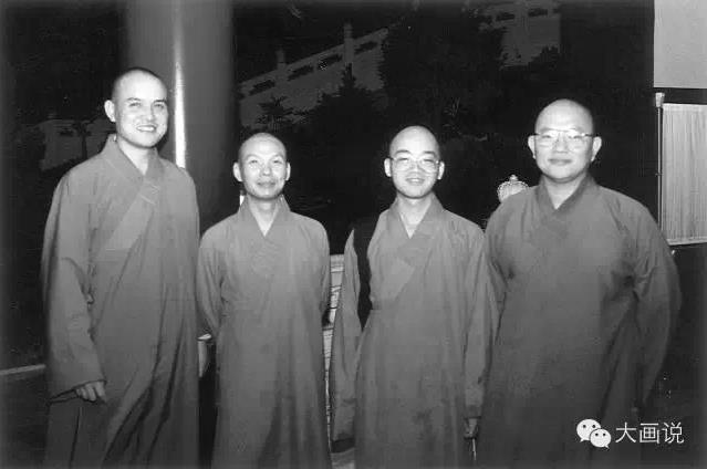 史国良与师兄合影