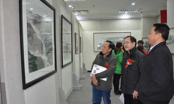 ˮī�����顪��������Ժ����ƽ��ʿ��Ʒչ�ڸ�����ˮ��չ