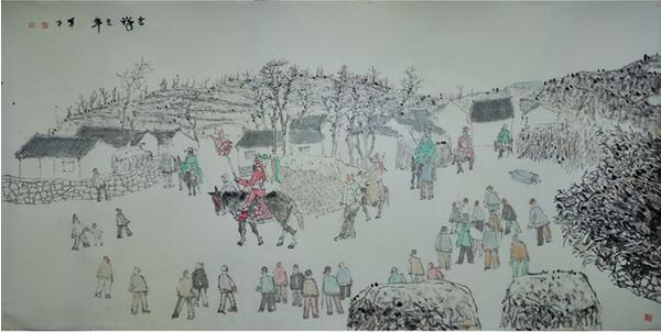 ˮī�����顪��������Ժ����ƽ��ʿ��Ʒչ�ڸ�����ˮ��չ