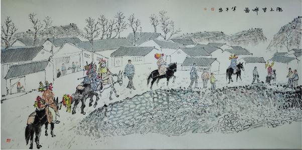 ˮī�����顪��������Ժ����ƽ��ʿ��Ʒչ�ڸ�����ˮ��չ