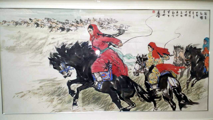 ʢ�����ġ��������Ժ2015ӭ���黭չ��չ��Ʒ������˳��Ʒ