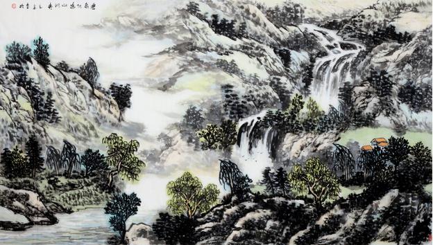 “墨韵长安”李玲中国画作品欣赏